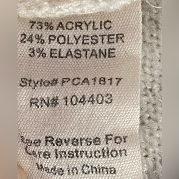 Perch By Blu-Pepper- Women’s 2XL/3XL Color Block Sweater - Picture 3 of 5